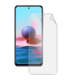Защитная плёнка Hydrogel HD Xiaomi Redmi Note 10 (передняя)