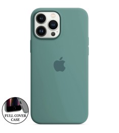 Силикон Original Round Case Apple iPhone 13 Pro Max (55) Blackish Green