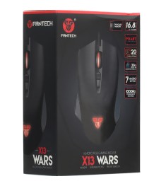 Мышь проводная Fantech X13 Wars (Чёрный)