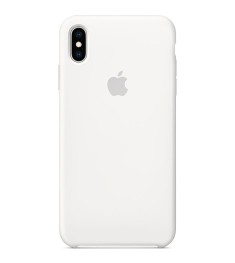 Чехол Silicone Case Apple iPhone X / XS (White)