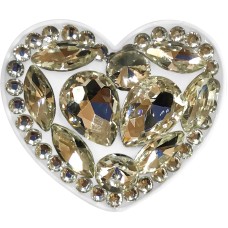 Холдер Popsocket Diamond Heart (Изумрудный)