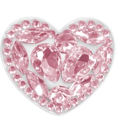 Холдер Popsocket Diamond Heart (Розовый)