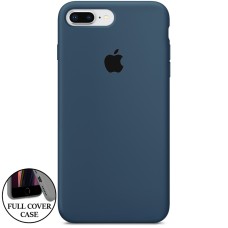 Силикон Original Round Case Apple iPhone 7 Plus / 8 Plus (09) Midnight Blue