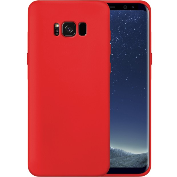 Силикон Original 360 Case Samsung Galaxy S8 Plus (Красный)