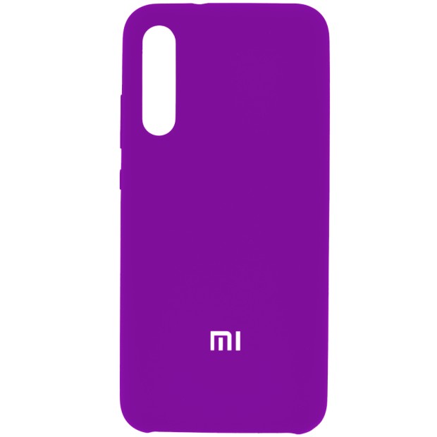 Силиконовый чехол Original Case Xiaomi Mi A3 (Фиолетовый)