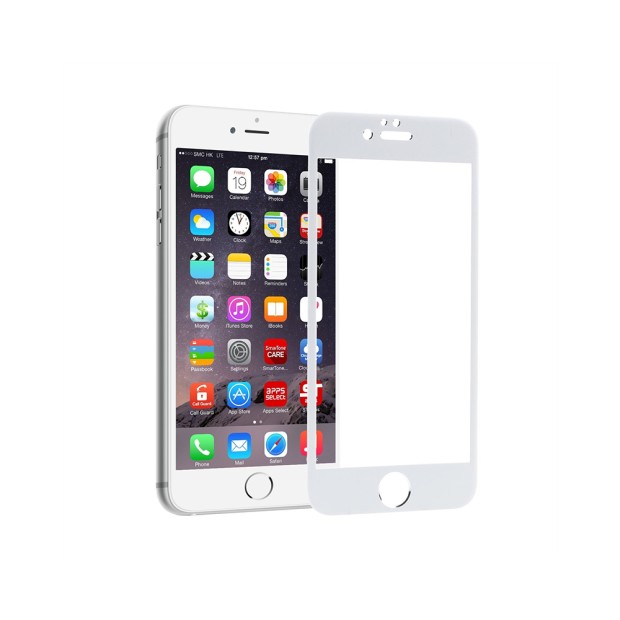 Защитное стекло 3D Apple iPhone6/6s Plus White