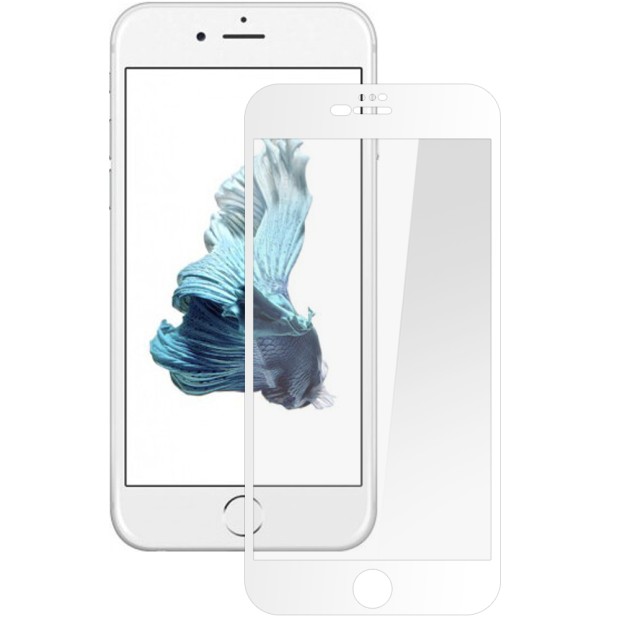Стекло 5D Apple iPhone 6 Plus / 6s Plus White