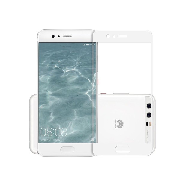 Стекло 3D Huawei P10 Plus White