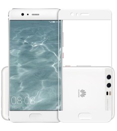 Защитное стекло 3D Huawei P10 White