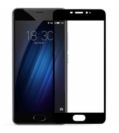 Защитное стекло 3D Meizu M6 Note Black