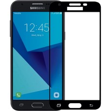 Стекло 5D Samsung Galaxy J3 (2017) J330 Black