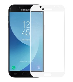 Стекло 5D Samsung Galaxy J3 (2017) J330 White