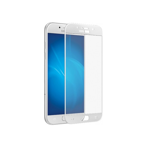 Стекло 5D Samsung Galaxy J5 (2017) J530 White