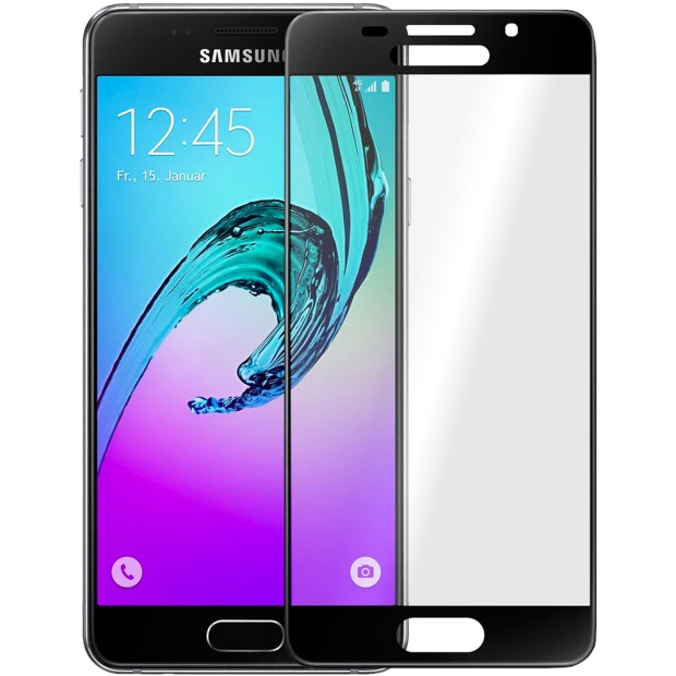 Стекло 3D Samsung Galaxy A3 (2016) A310 Black