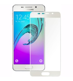 Защитное стекло 3D Samsung Galaxy A3 (2016) A310 White