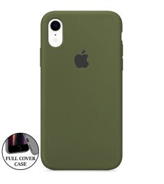 Силикон Original Round Case Apple iPhone XR (46) Deep Green