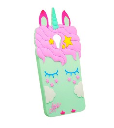 Силиконовый чехол Little Pony Meizu M5c (Бирюзовый)