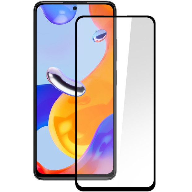 Защитное стекло 5D Japan HD Xiaomi Redmi Note 11T Pro / K50i Black