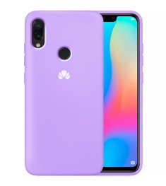 Силикон Original 360 Case Logo Huawei P Smart Plus (Фиалковый)