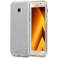 Силикон Glitter Samsung Galaxy A5 (2017) A520 (Серебряный)