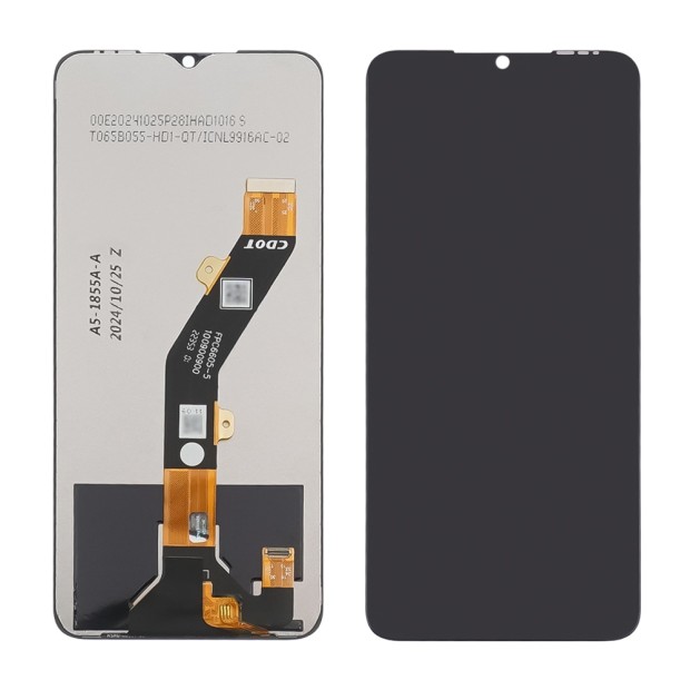 Дисплей для TECNO Spark Go (2023) с чёрным тачскрином Service Pack