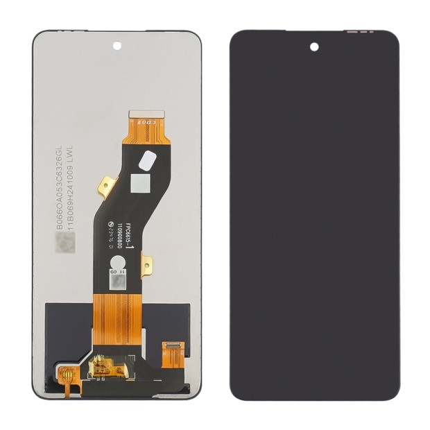 Дисплей для TECNO Spark Go (2024) (BG6) с чёрным тачскрином Service Pack