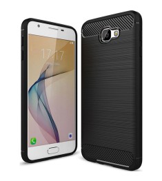 Силикон Polished Carbon Samsung Galaxy J5 Prime G570 (Чёрный)