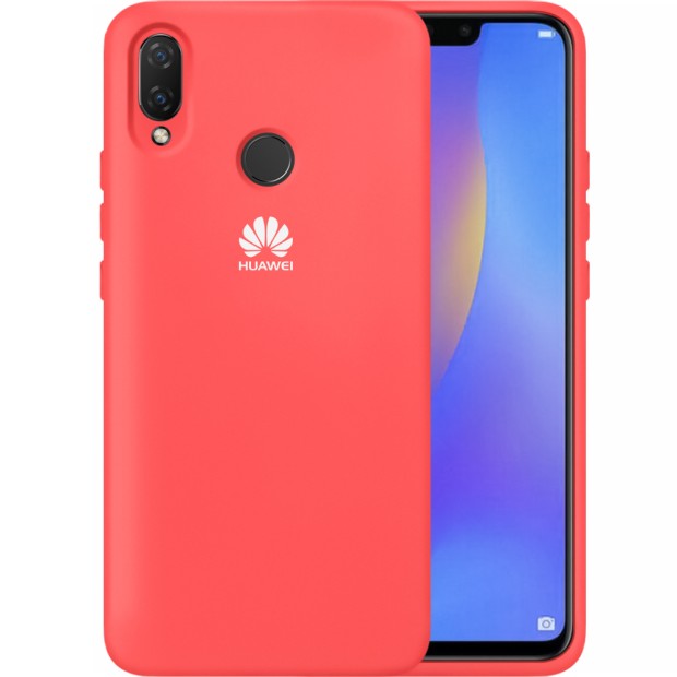 Силикон Original 360 Case Logo Huawei P Smart Plus (Коралловый)