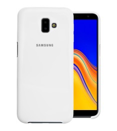 Силикон Original Case Logo Samsung Galaxy J6 Plus (2018) J610 (Белый)
