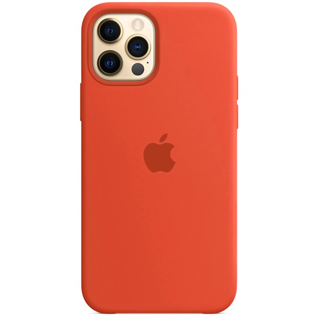 Силикон Original Case Apple iPhone 12 Pro Max (18) Orange