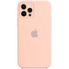 Силикон Original RoundCam Case Apple iPhone 12 Pro Max (08) Pink Sand