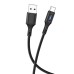 USB-кабель Hoco U79 Admirable 3A (Type-C) (Черный)