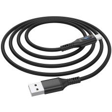 USB-кабель Hoco U79 Admirable 3A (Type-C) (Черный)