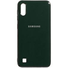 Силиконовый чехол Zefir Case Samsung Galaxy A10 (2019) (Темно-зелёный)