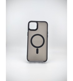 Накладка Totu Space Magsafe Apple iPhone 15 Plus (Чёрный)