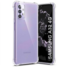 Силикон 6D Samsung Galaxy A32 (2021) (Прозрачный)