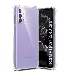 Силикон 6D Samsung Galaxy A32 (2021) (Прозрачный)