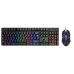 Клавиатура KR-6300TZ (Big) + Мышь (Чёрный)
