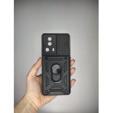 Бронь-чехол Ring Serge Armor ShutCam Case Xiaomi 13 Lite (Чёрный)