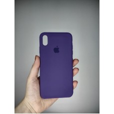 Силикон Original Case Apple iPhone XS Max (Amethyst)