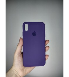 Силикон Original Case Apple iPhone XS Max (Amethyst)
