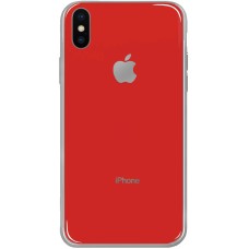 Силиконовый чехол Zefir Case Apple iPhone Xs Max (Красный)