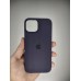 Силикон Original Round Case Apple iPhone 14 (Eggplant)