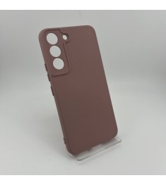 Силикон Original ShutCam Samsung Galaxy S22 (Тёмная пудра)