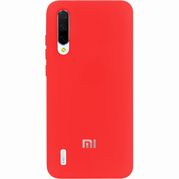 Силикон Original Case (HQ) Xiaomi Mi9 Lite / Mi CC9 (Красный)