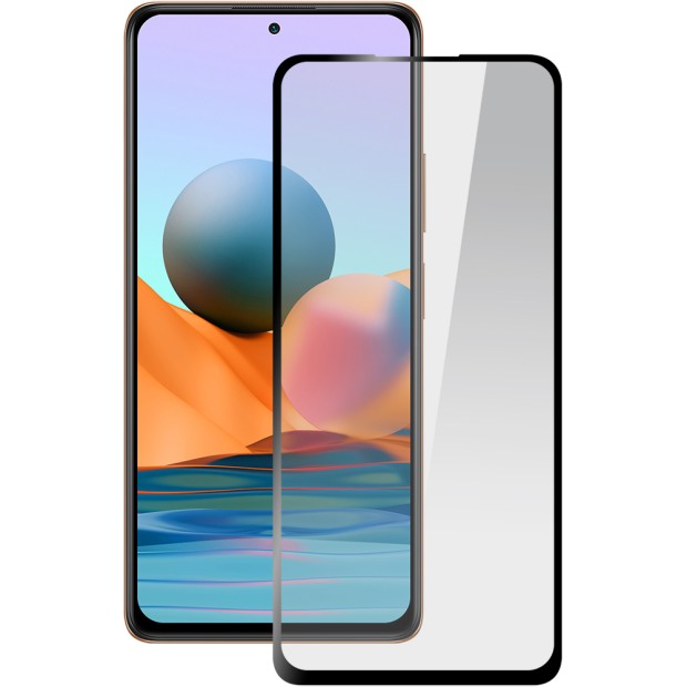 Защитное стекло 5D Crystal HD Xiaomi Redmi Note 10 Pro Black