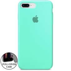 Силикон Original Round Case Apple iPhone 7 Plus / 8 Plus (23) Sea Blue