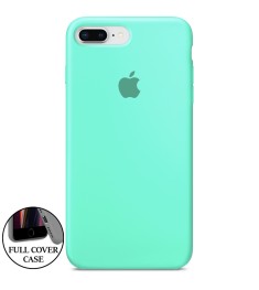 Силикон Original Round Case Apple iPhone 7 Plus / 8 Plus (23) Sea Blue