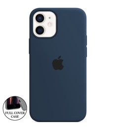 Силикон Original Round Case Apple iPhone 12 Mini (09) Midnight Blue