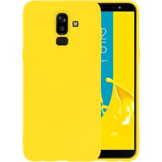 Силиконовый чехол iNavi Color Samsung Galaxy J8 (2018) J810 (желтый)